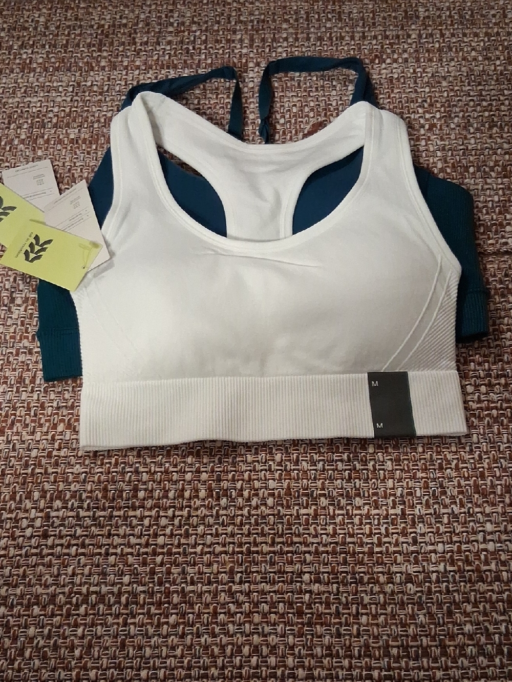 2 New All In Motion‎ Sports Bra Medium New With Tags